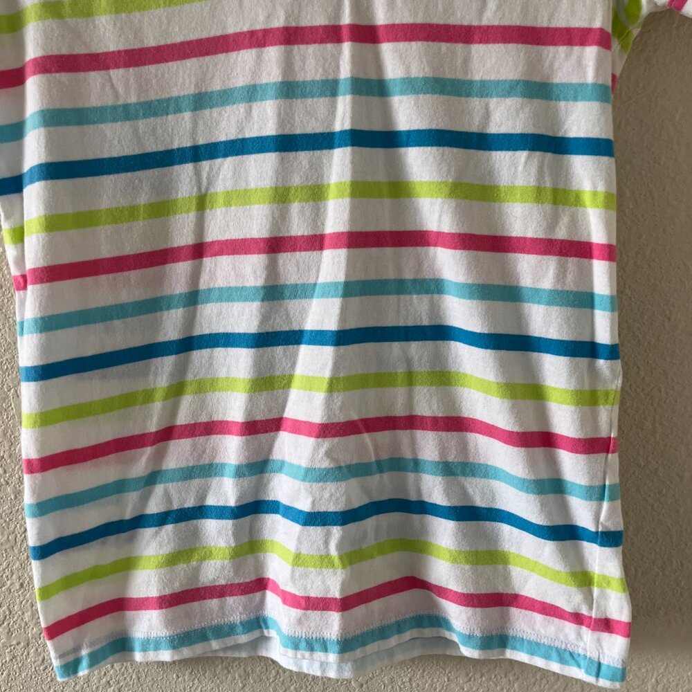 J. Crew Women's The Collector Striped Tee Size XS Style AY581 - Picture 2 of 9